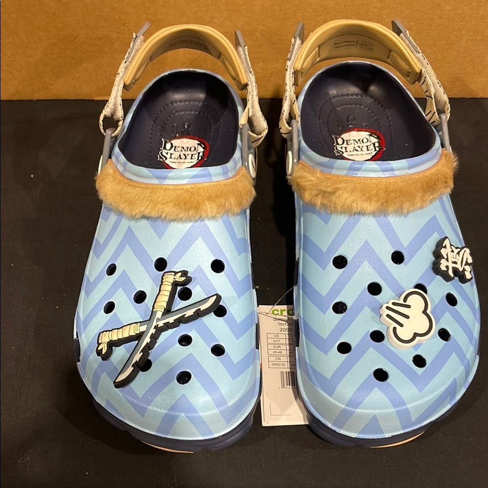 Demon Slayer Crocs - brand new, perfect condition